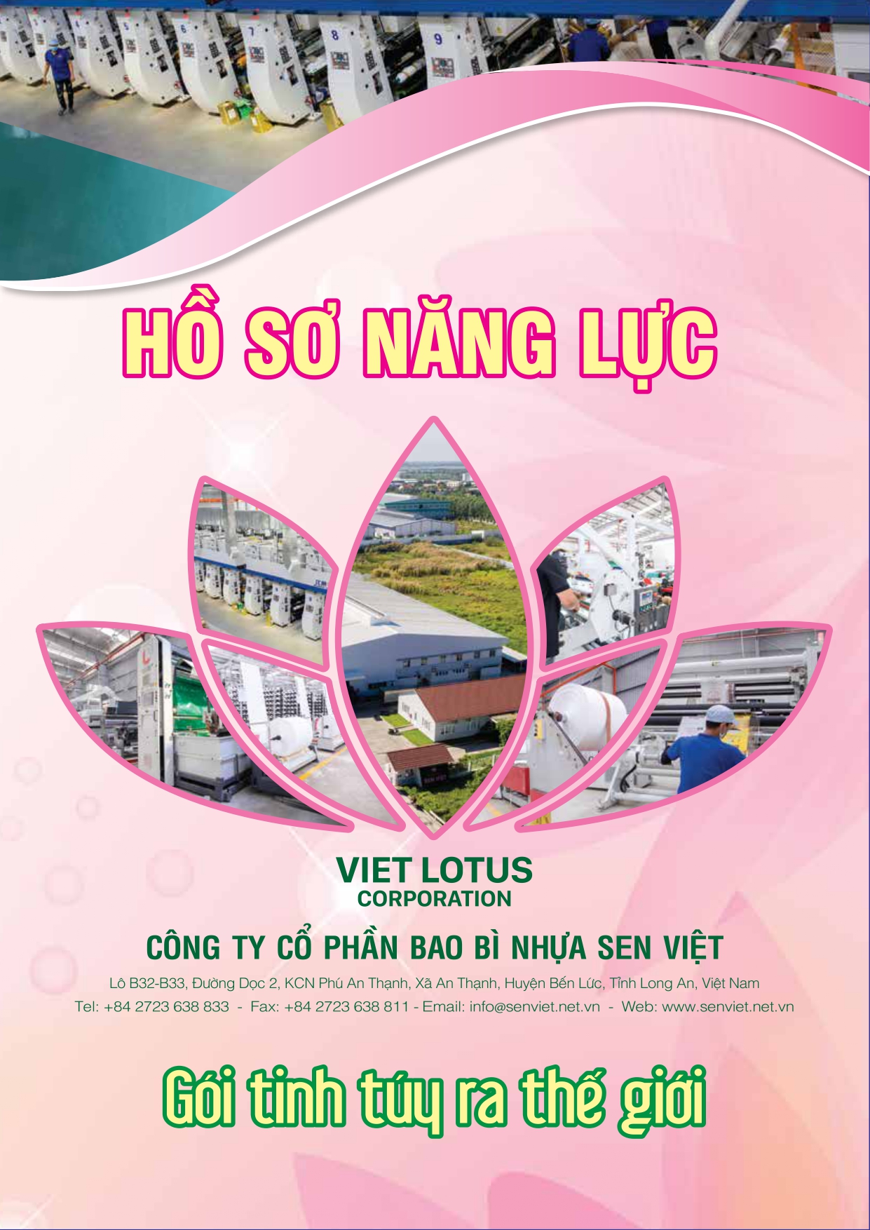 Capacity Profile Of Viet Lotus Plastic Packaging Corporation