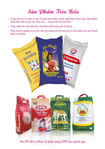 Woven PP bags laminated with BOPP film